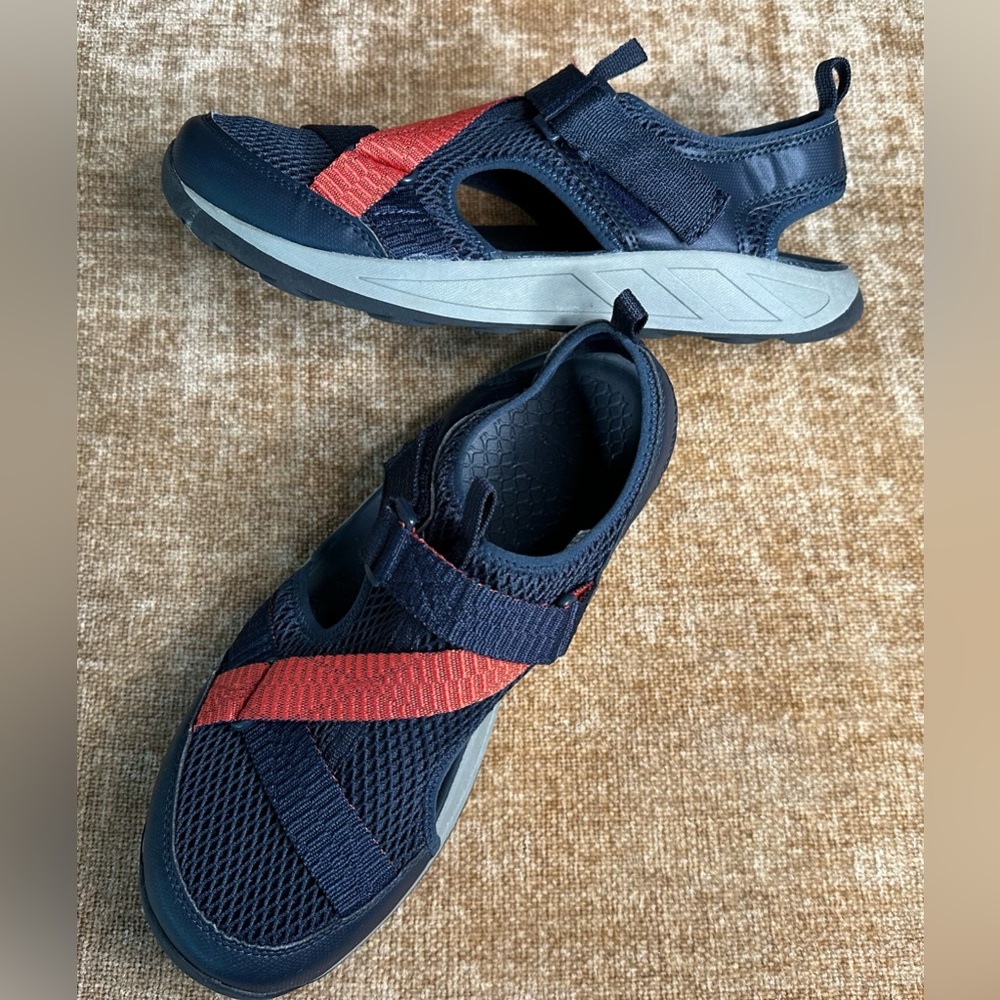 Ozark Trails Blue/Red Open Toe Sandals/Shoes Size 13